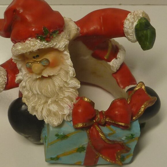 Three Vintage Christmas Wine Bottle Decorations - Picture 5 of 9